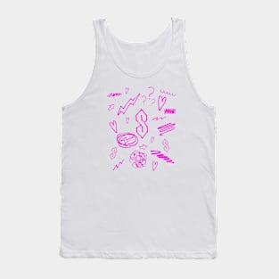 High School Notebook Tank Top